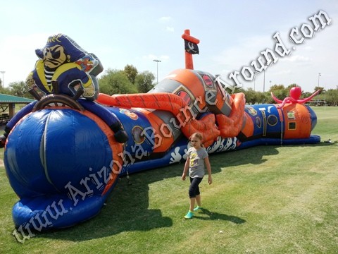 Pirate themed inflatable rental in Colorado Springs
